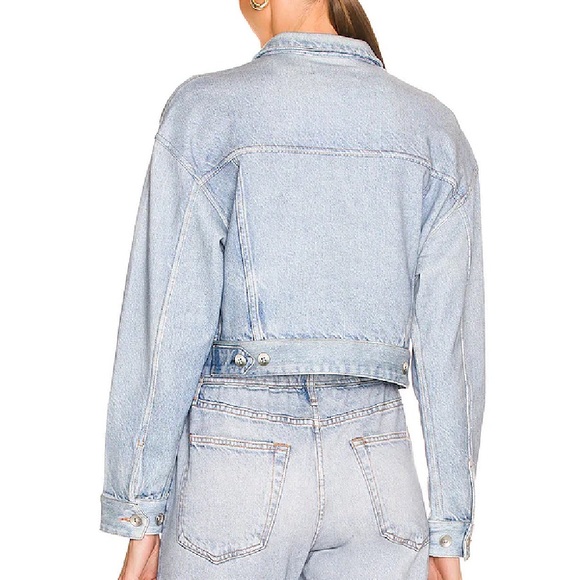 RAG&BONE Printed Denim Jacket - Picture 7 of 9